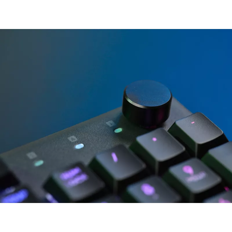 Teclado gaming Trust GXT 868 Torix USB + RF Wireless + Bluetooth QWERTY US English preto