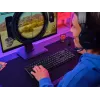 Teclado gaming Trust GXT 868 Torix USB + RF Wireless + Bluetooth QWERTY US English preto