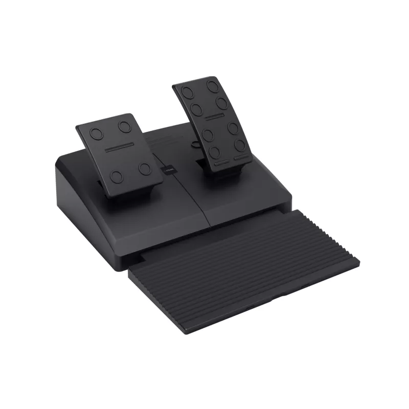 Volante com pedais Trust GXT 289 Movi preto USB Nintendo Switch, PlayStation 4, Xbox One S, Xbox One X, Xbox Series S, Xbox Series X