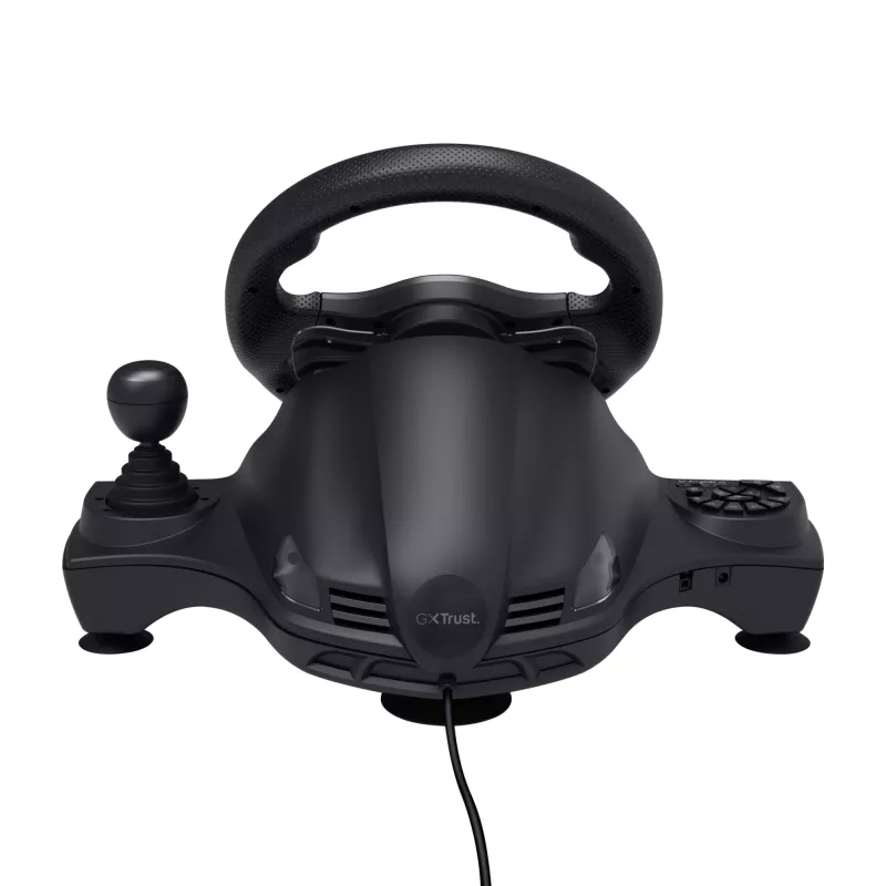 Volante com pedais Trust GXT 289 Movi preto USB Nintendo Switch, PlayStation 4, Xbox One S, Xbox One X, Xbox Series S, Xbox Series X