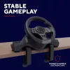 Volante com pedais Trust GXT 289 Movi preto USB Nintendo Switch, PlayStation 4, Xbox One S, Xbox One X, Xbox Series S, Xbox Series X