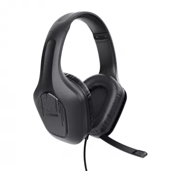 Headset Trust GXT 415 Zirox com fios head-band gaming preto