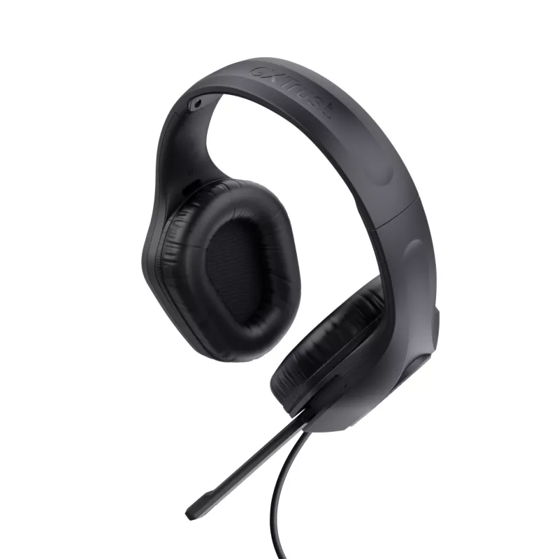 Headset Trust GXT 415 Zirox com fios head-band gaming preto