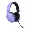 Headset Trust GXT 491P FAYZO com fios e sem fios headband gaming USB Type-A Bluetooth preto, roxo