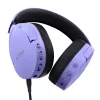 Headset Trust GXT 491P FAYZO com fios e sem fios headband gaming USB Type-A Bluetooth preto, roxo