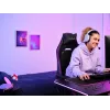 Headset Trust GXT 491P FAYZO com fios e sem fios headband gaming USB Type-A Bluetooth preto, roxo