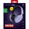 Headset Trust GXT 491P FAYZO com fios e sem fios headband gaming USB Type-A Bluetooth preto, roxo