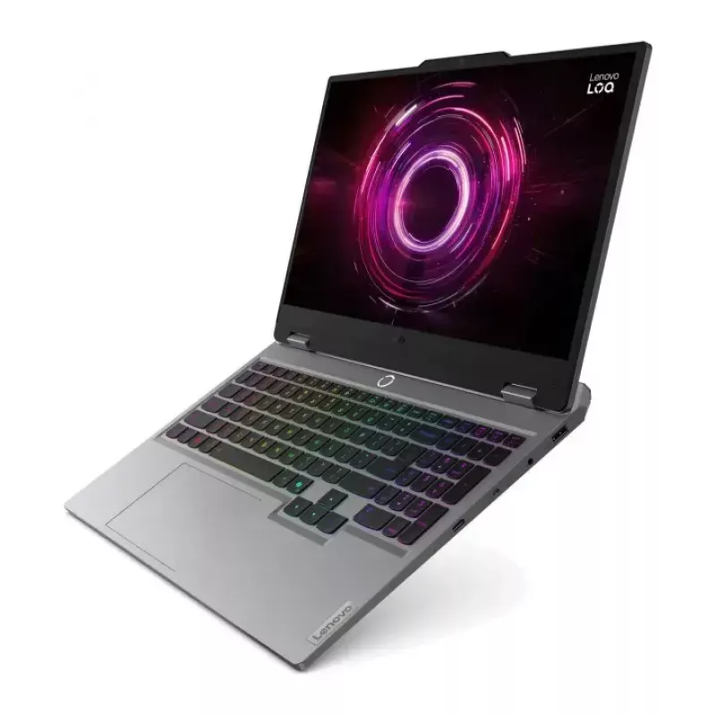 Lenovo LOQ 15AHP10 83JG003CPB portátil gaming, Full HD IPS de 15,6 polegadas 144 Hz, Ryzen 5 220, 32 GB DDR5-5600, SSD de 512 GB, GeForce RTX 5050 8 GB, sem sistema operativo, Luna Grey