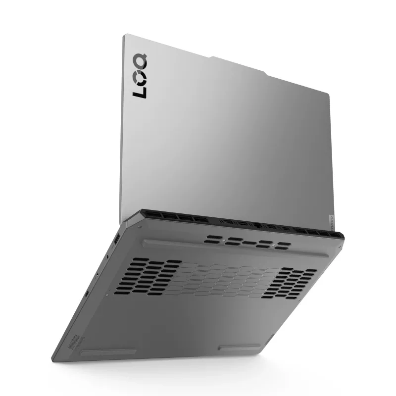 Lenovo LOQ 15AHP10 83JG003DPB portátil gaming, Full HD IPS de 15,6 polegadas (39,6 cm) 144 Hz, Ryzen 5 220, 16 GB DDR5-5600, SSD de 512 GB, GeForce RTX 5050 8 GB, Wi-Fi 6, sem sistema operativo, teclado em inglês, Luna Grey