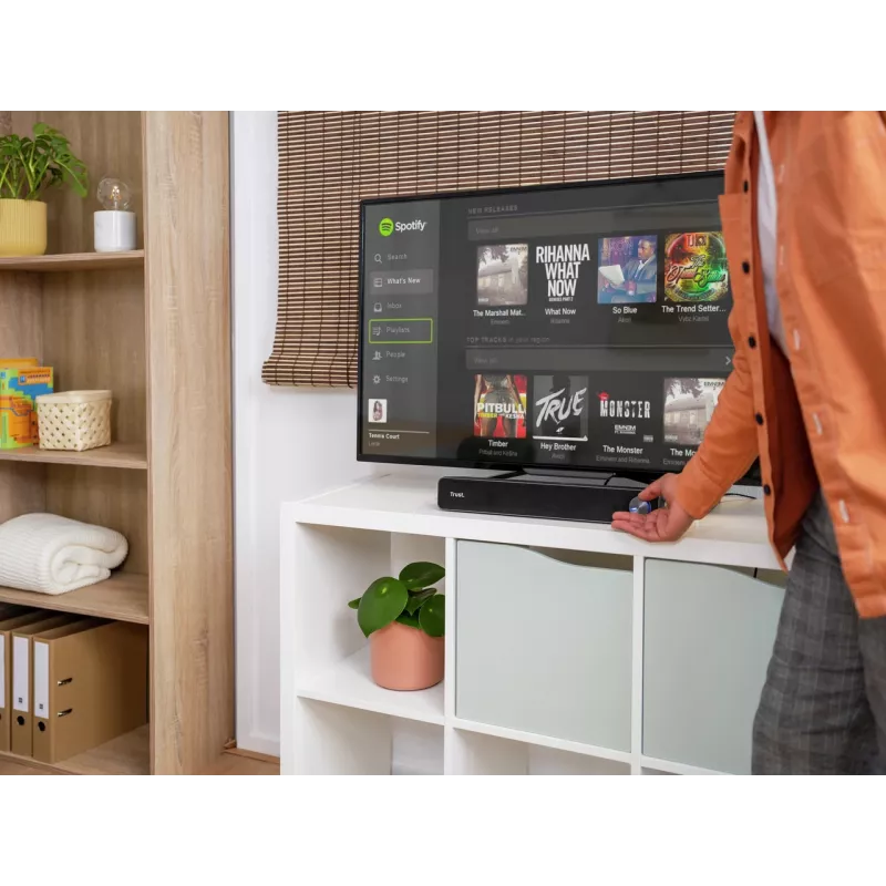 Trust Arys preto 2.0 canais 6 W