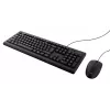 Teclado Trust Primo, rato incluído, universal, USB, QWERTY, inglês dos EUA, preto