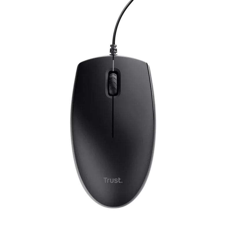 Teclado Trust Primo, rato incluído, universal, USB, QWERTY, inglês dos EUA, preto