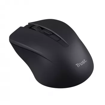 Rato Trust Mydo escritório ambidestro RF Wireless ótico 1800 DPI