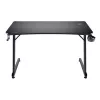 Mesa retangular TRUST GXT 709 LUMINUS preto 1200x600x740 mm