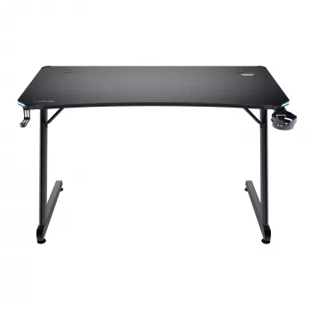 Mesa retangular TRUST GXT 709 LUMINUS preto 1200x600x740 mm