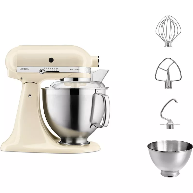 Máquina de cozinha KitchenAid Artisan 5KSM185PS 300 W 4,8 l Cream