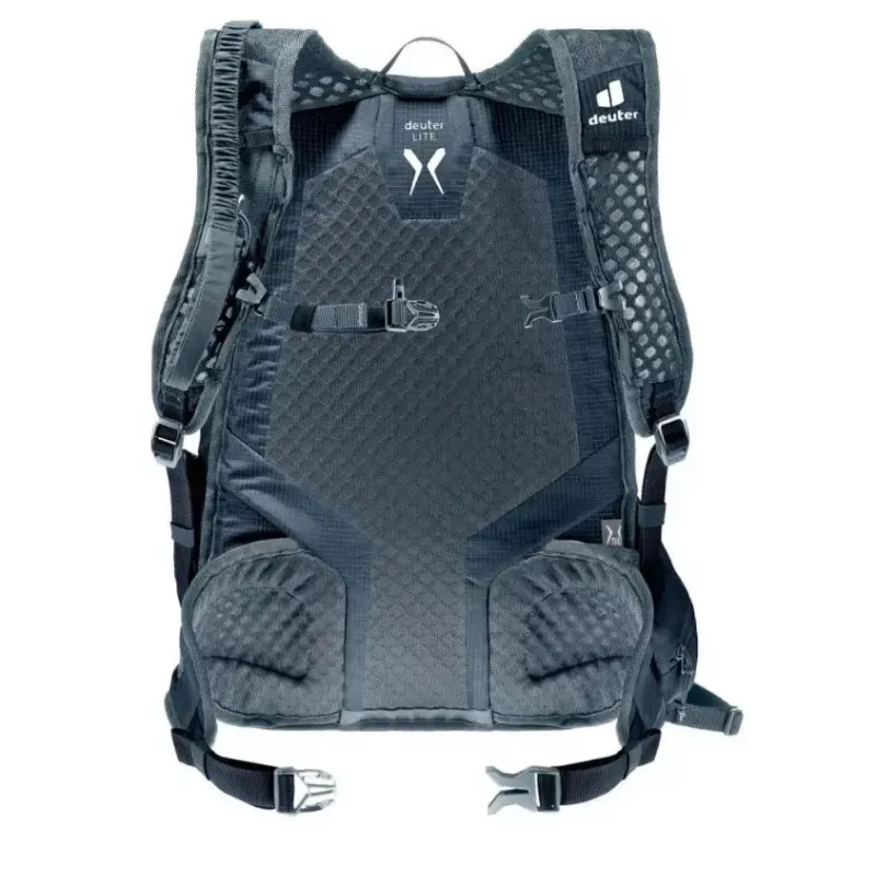 Mochila DEUTER Updays 24 SL – capacidade 24 L, formato mulher, Preto paraquedismo