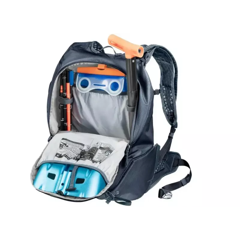 Mochila DEUTER Updays 24 SL – capacidade 24 L, formato mulher, Preto paraquedismo