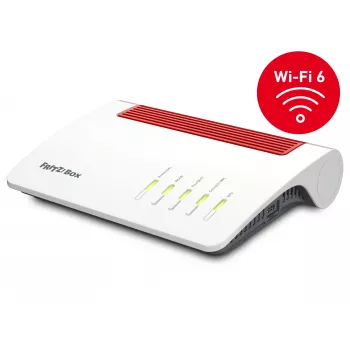 Box 7590 AX Router WLAN Gigabit Ethernet Dualband (2,4 GHz / 5 GHz) Branco