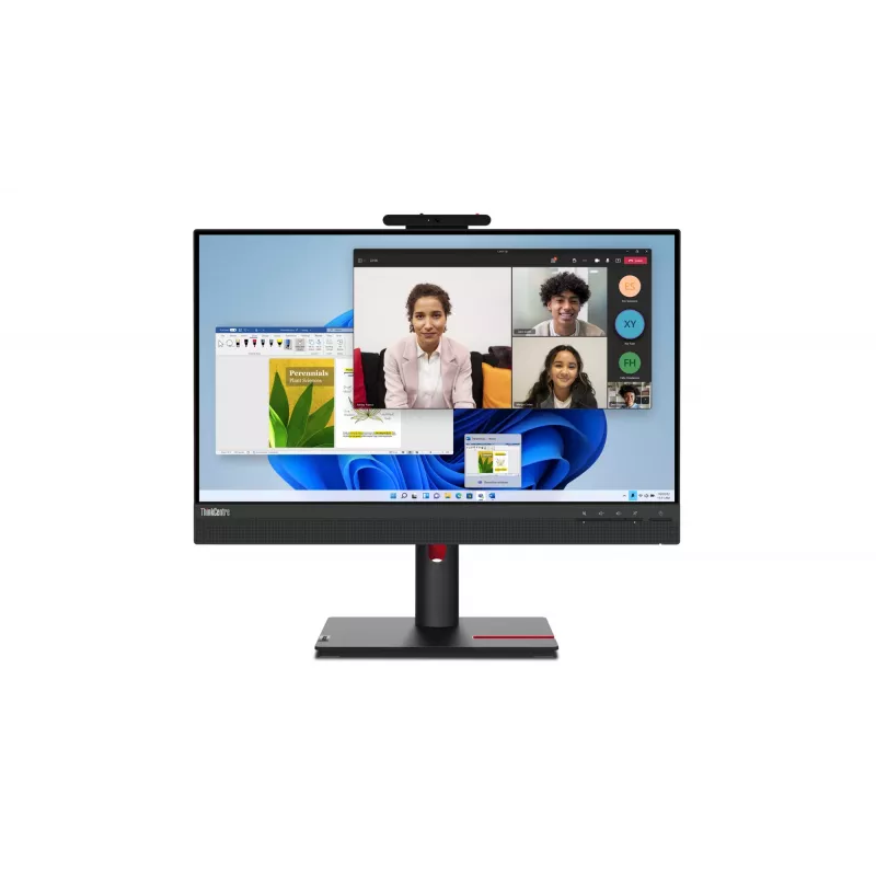 Monitor de computador Lenovo ThinkCentre Tiny-In-One 24 Gen 5 60,5 cm (23,8 polegadas) 1920 x 1080 píxeis Full HD LED Touchscreen Preto