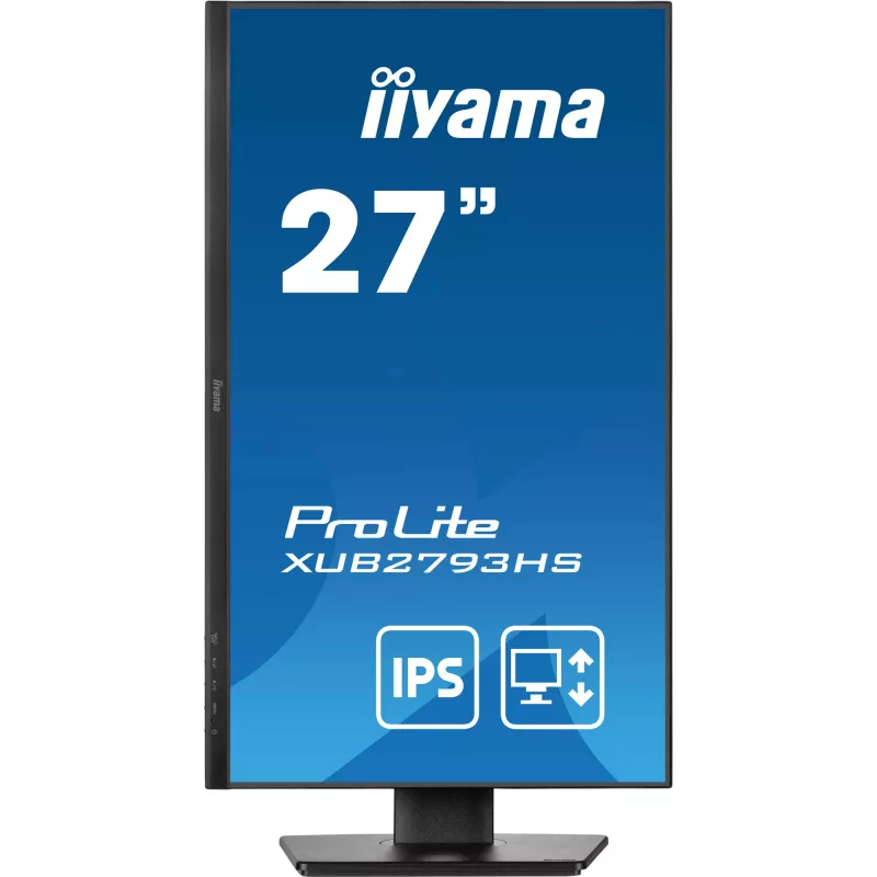 Monitor de computador iiyama ProLite XUB2793HS-B7 68,6 cm (27 polegadas) 1920 x 1080 píxeis Full HD LED Preto