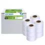 DYMO LabelWriter 2093091 etiquetas de morada, 28 x 89 mm, 12 rolos de 130 etiquetas (1560), papel permanente, autoadesivas, brancas