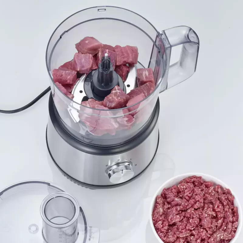 Robot de cozinha Severin KM 3892 1200 W 1,5 l preto aço inoxidável