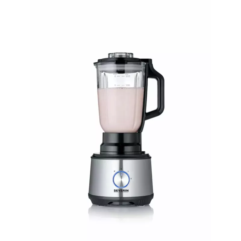 Robot de cozinha Severin KM 3892 1200 W 1,5 l preto aço inoxidável