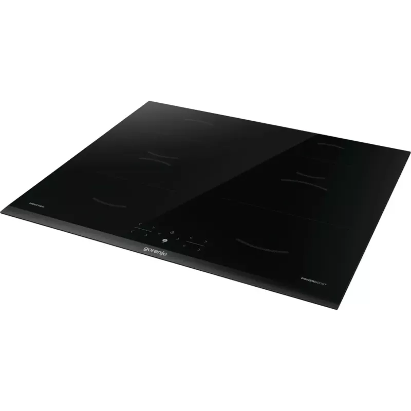 Placa de indução Gorenje GI6401BCE — encastrar 59,5 cm, 4 zonas vitrocerâmica, controlo tátil, 220–240 V