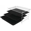Forno elétrico de encastrar Gorenje G400 BPS6737E04DBG, 77 L, 3500 W, controlo tátil, pirólise, preto