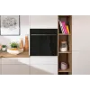 Forno elétrico de encastrar Gorenje G400 BPS6737E04DBG, 77 L, 3500 W, controlo tátil, pirólise, preto