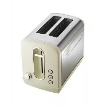 Torradeira Gorenje T1100CLI 2 fatias 1100 W champanhe, 6 níveis de tostagem, função descongelar e aquecer