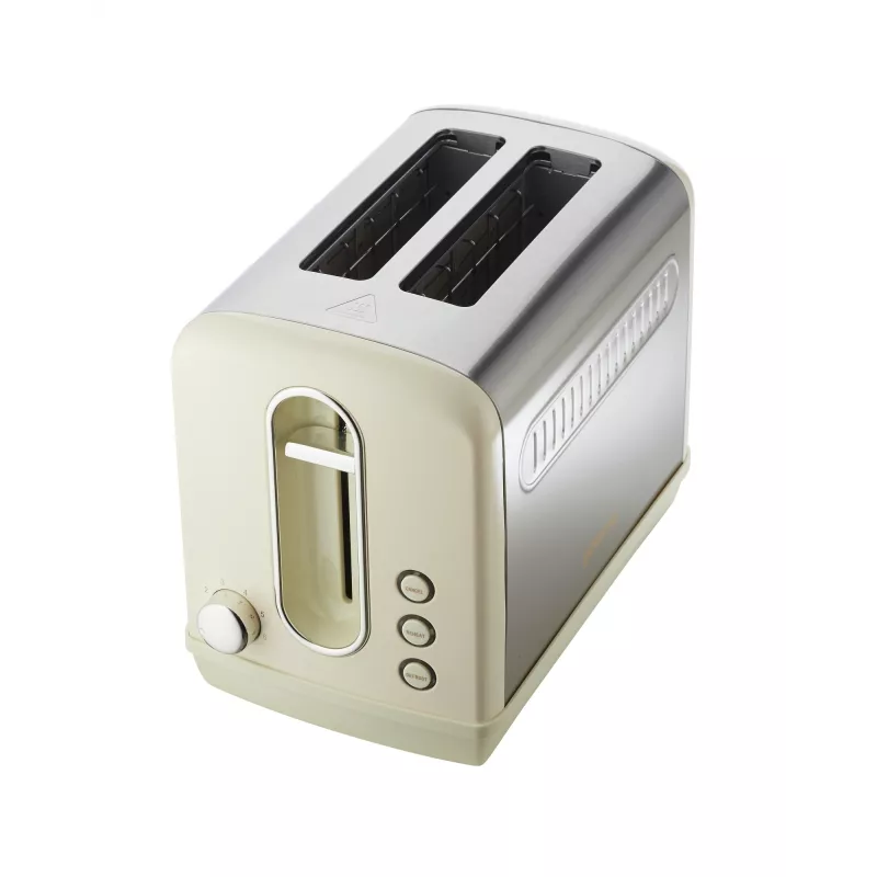 Torradeira Gorenje T1100CLI 2 fatias 1100 W champanhe, 6 níveis de tostagem, função descongelar e aquecer