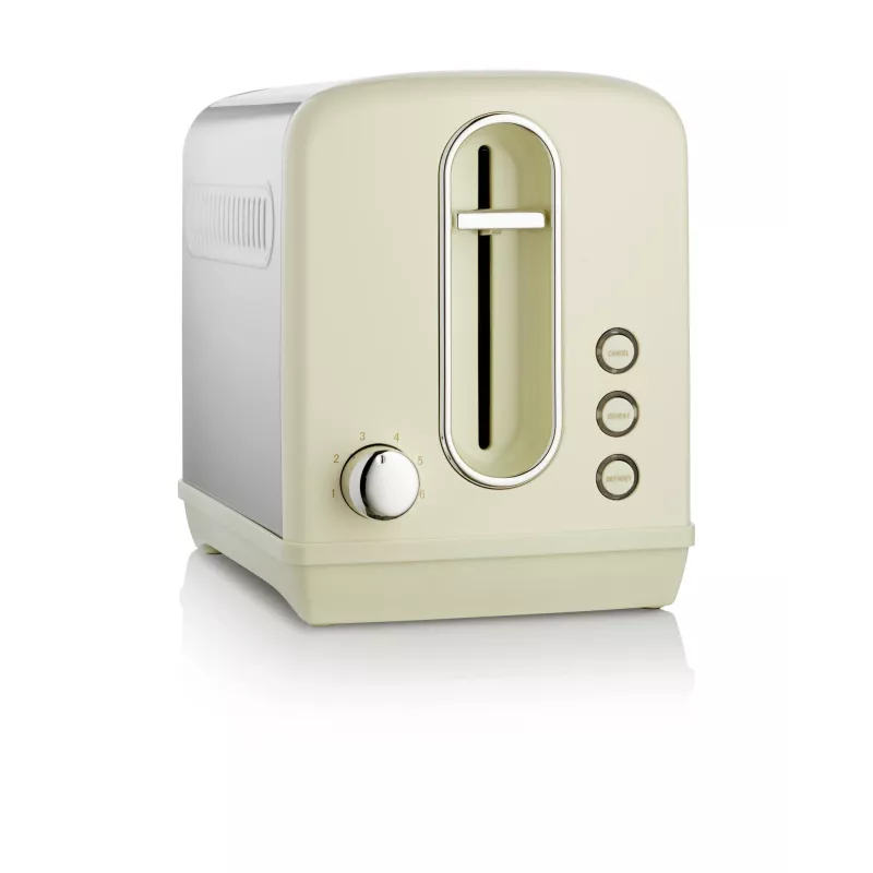 Torradeira Gorenje T1100CLI 2 fatias 1100 W champanhe, 6 níveis de tostagem, função descongelar e aquecer