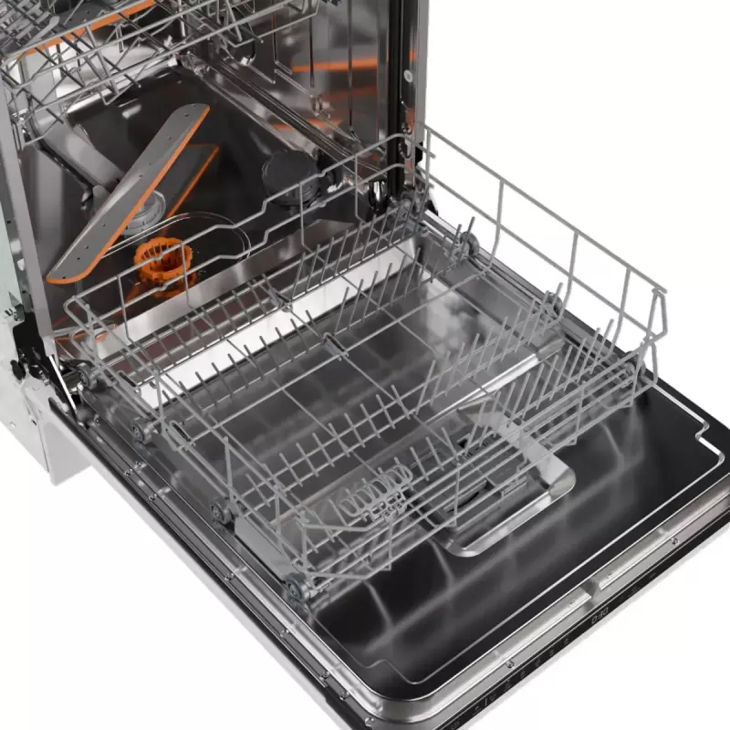 Máquina de lavar loiça de encastrar Gorenje GV16D5 — 16 serviços, 44 dB, aço inoxidável, 7 regulações de temperatura