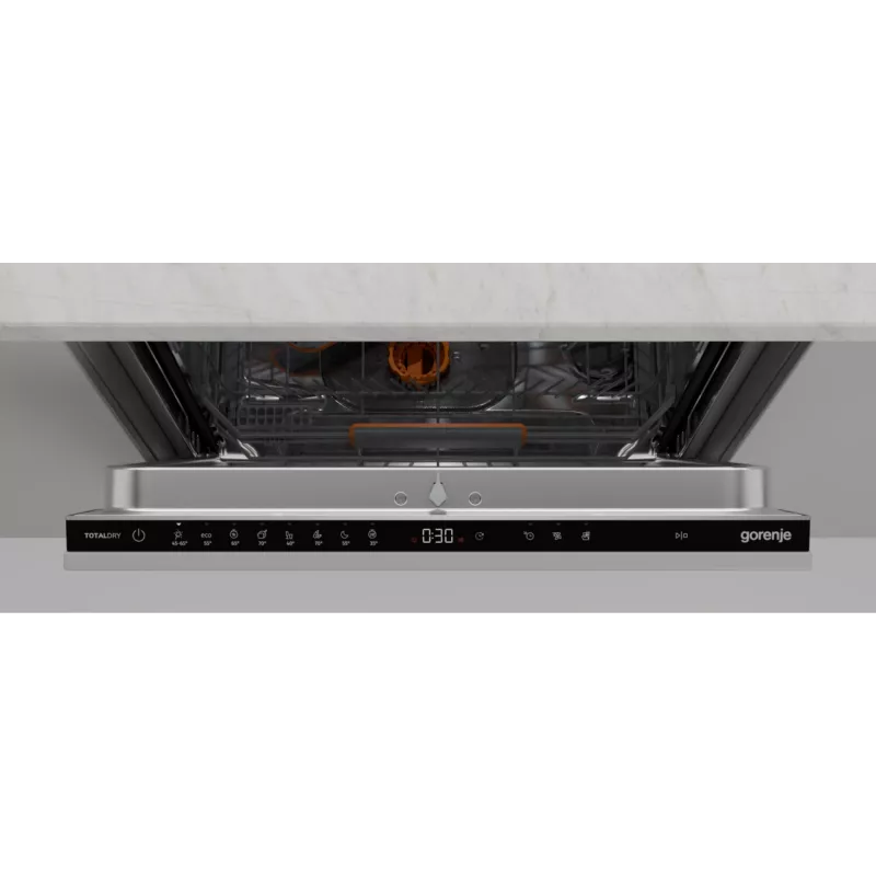 Máquina de lavar loiça de encastrar Gorenje GV663B65XXL — aço inoxidável, 60 cm, 14 serviços, 6 programas, 38 dB