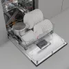 Máquina de lavar loiça de encastrar Gorenje GV663B65XXL — aço inoxidável, 60 cm, 14 serviços, 6 programas, 38 dB