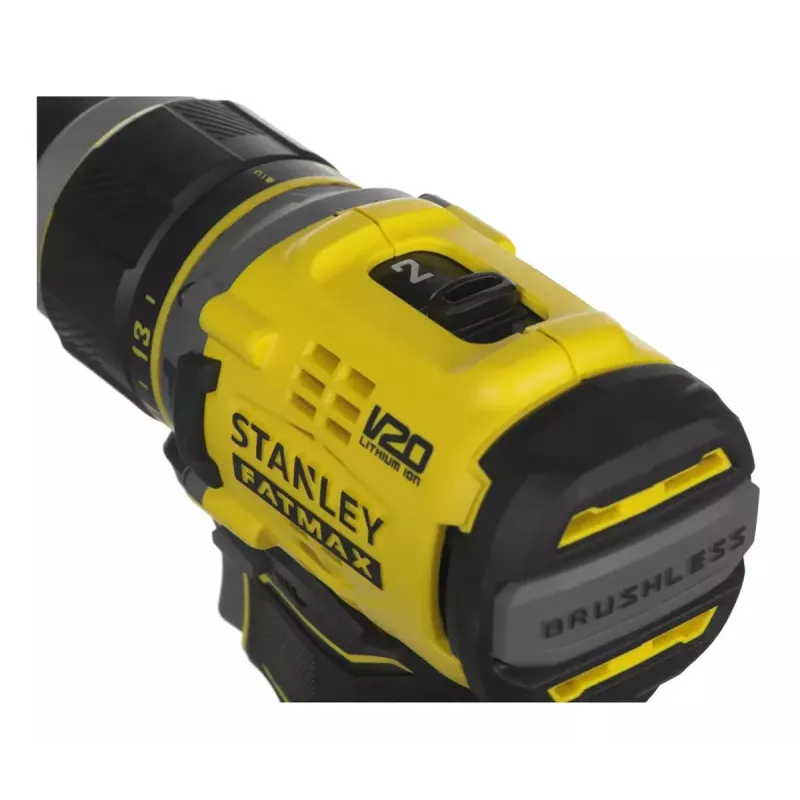 Stanley FATMAX SFMCD721D2K berbequim a bateria de 18 V, 2 baterias de 2,0 Ah, com mala