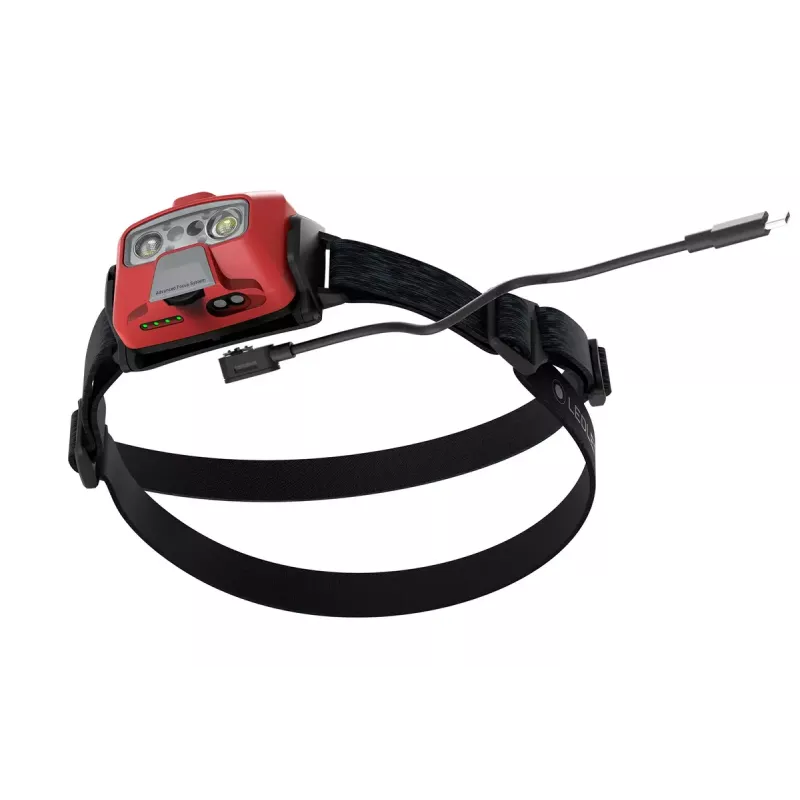 Lanterna de cabeça Ledlenser HF6R Core Red 800 lm IP68