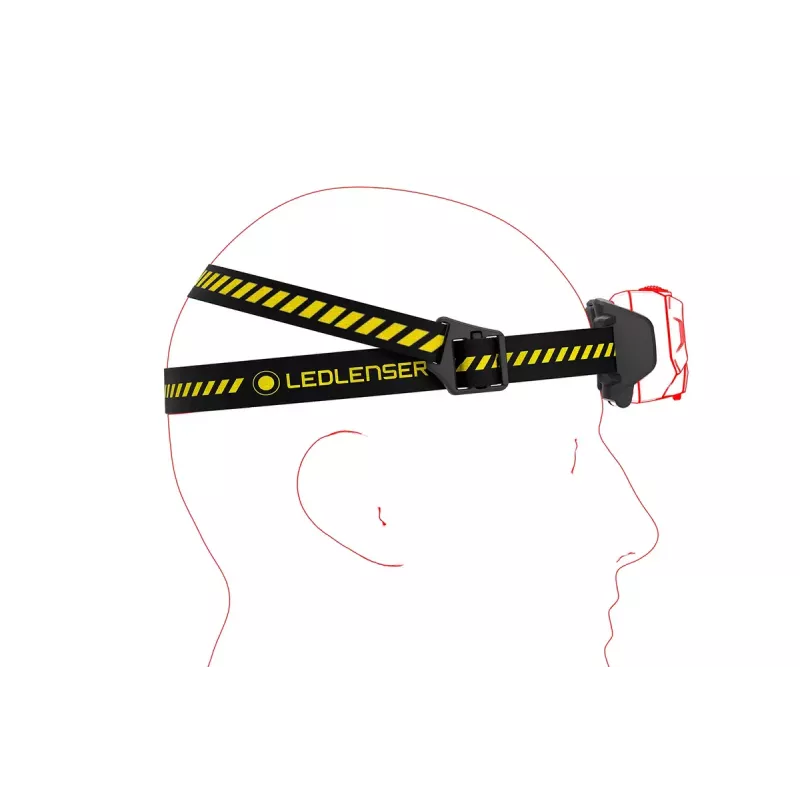 Ledlenser HF6R Work lanterna frontal LED, preta
