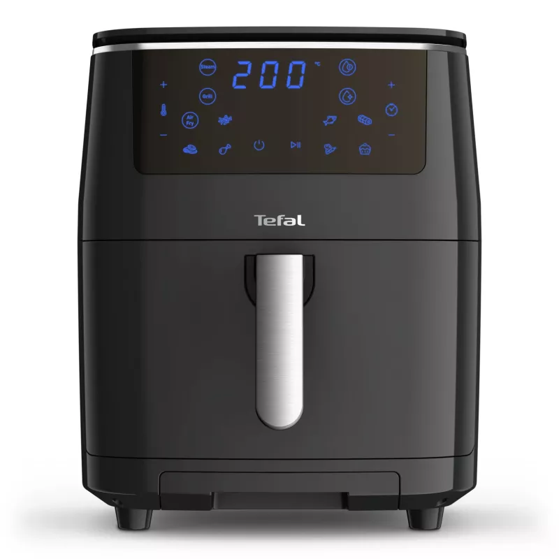 Fritadeira de ar quente Tefal Easy Fry Grill & Steam FW2018 individual autónoma 1700 W preta