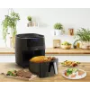 Fritadeira de ar quente Tefal Easy Fry Grill & Steam FW2018 individual autónoma 1700 W preta
