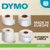 Etiqueta de impressora autoadesiva DYMO 2177565 branca picotada 10,2x21 cm