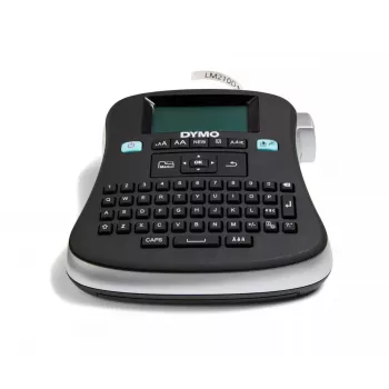 Impressora de etiquetas de secretária DYMO LabelManager | 210D+ impressora de etiquetas portátil multiusosFácil de utilizarTeclas inteligentes One-TouchTeclado QWERTZVisor grandePara organização doméstica e de escritório (ficha UE)