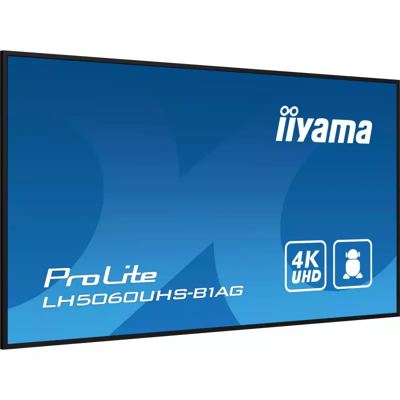 A-board digital iiyama LH5060UHS-B1AG 49,5 polegadas LED 4K Ultra HD 3840 x 2160