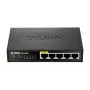 D-Link DES-1005P não gerido L2 Fast Ethernet (10/100) Power over Ethernet (PoE) preto