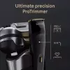 Máquina de barbear Braun Series 9 Pro+ 9525s húmido e seco máquina de barbear de lâminas aparador metálico