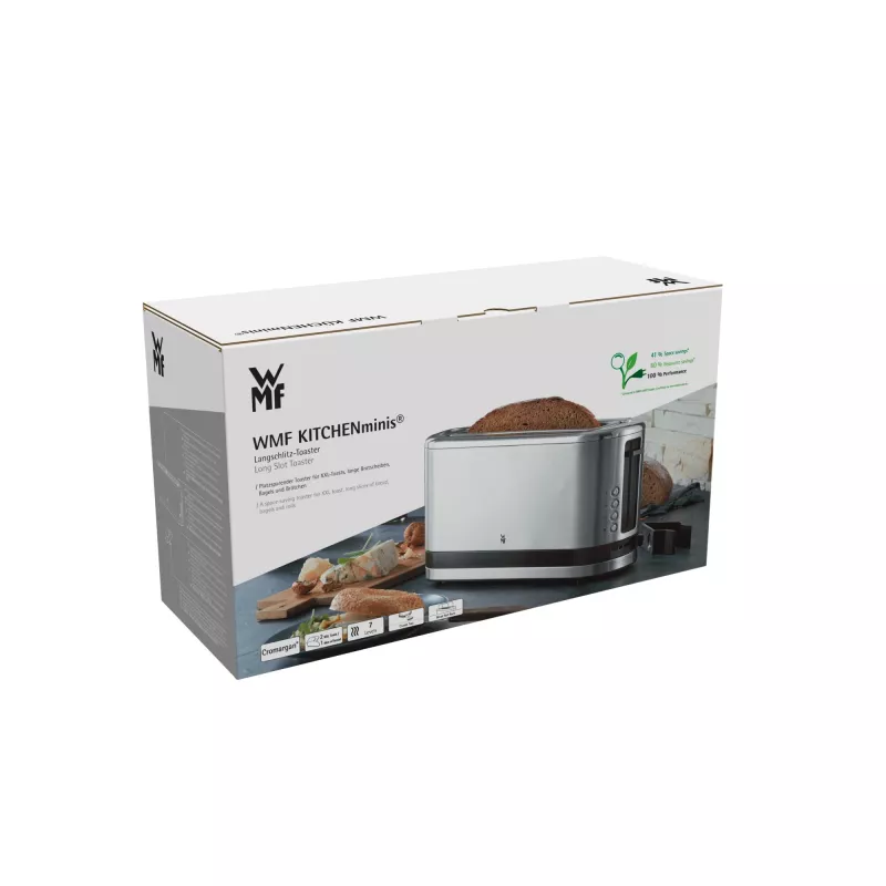 Torradeira de fenda longa WMF 0414120011, 900 W, aço inoxidável