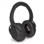 Headset Lindy LH500XW+ com fios e sem fios arco de cabeça música USB Type-C Bluetooth preto