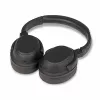 Headset Lindy LH500XW+ com fios e sem fios arco de cabeça música USB Type-C Bluetooth preto